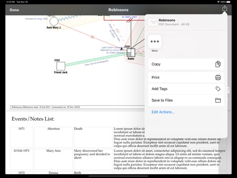 iGenogram: Genogram Editorのおすすめ画像4