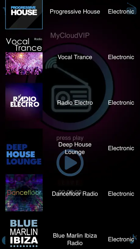 MyCloudVIP Radio