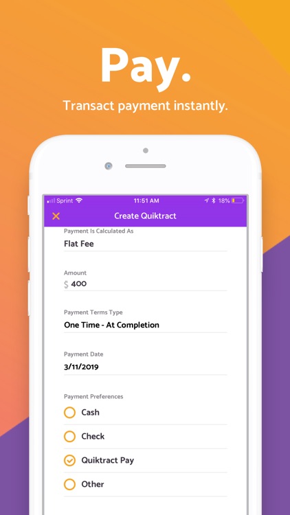 Quiktract - Freelancer Tools screenshot-5