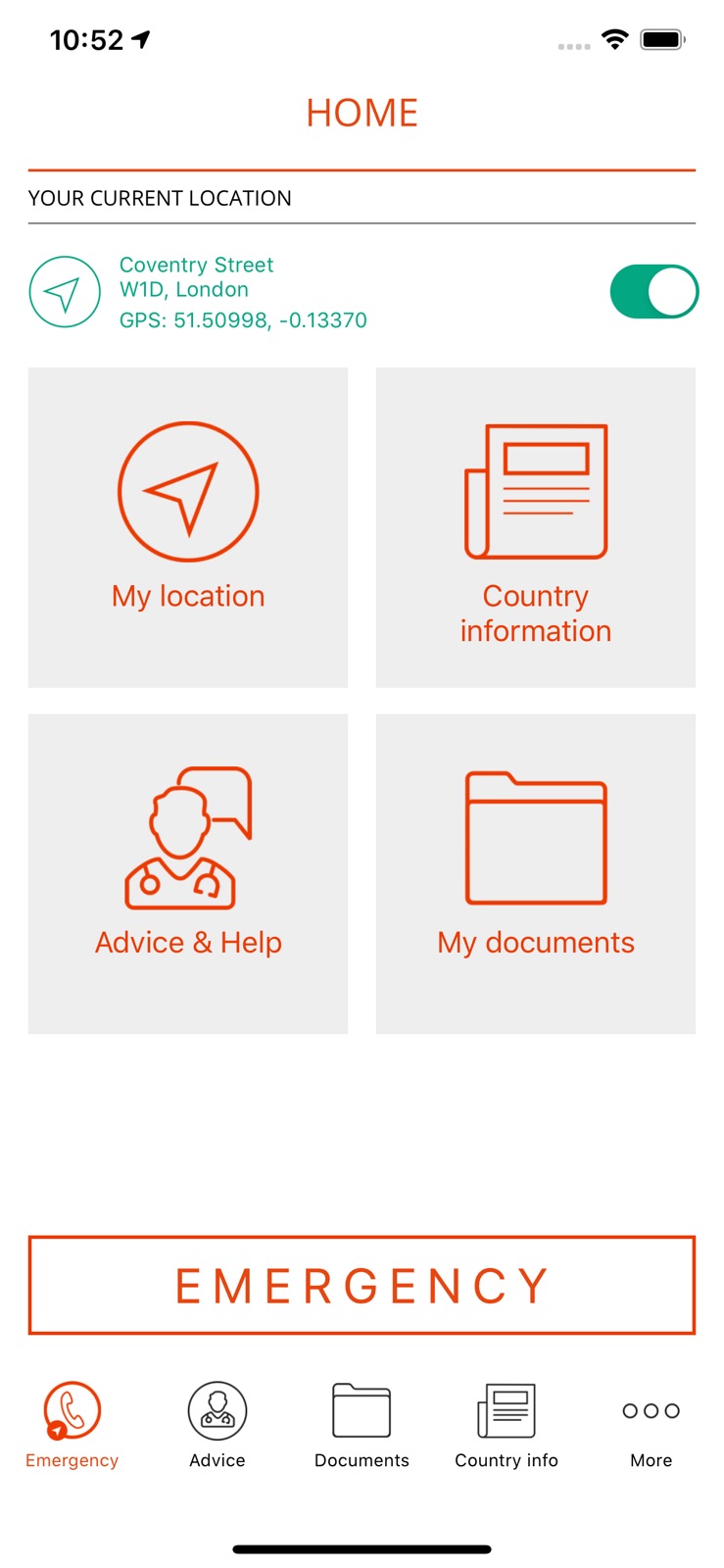 MY-SAFETY-APP 2 iphone screenshot 2