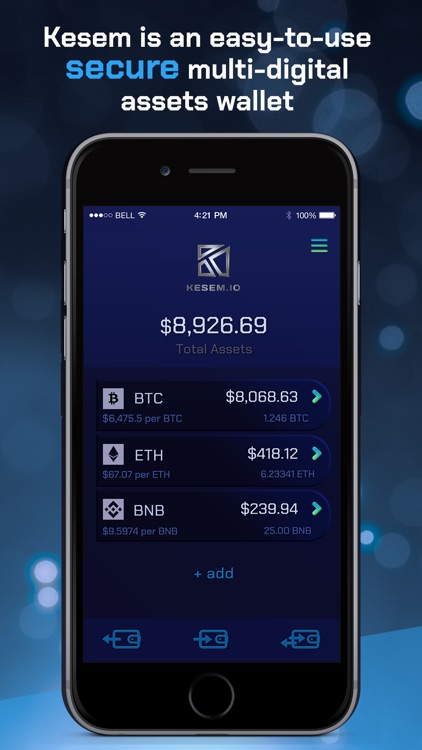 Kesem - Secured Crypto Wallet screenshot-4
