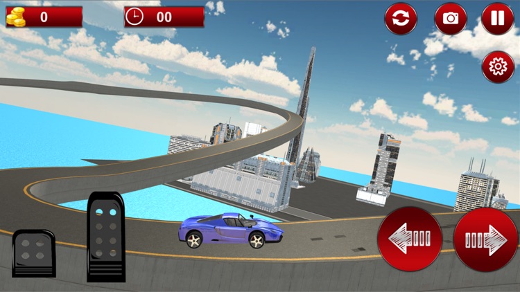 Impossible Mega Car Stunts 3D screenshot-4