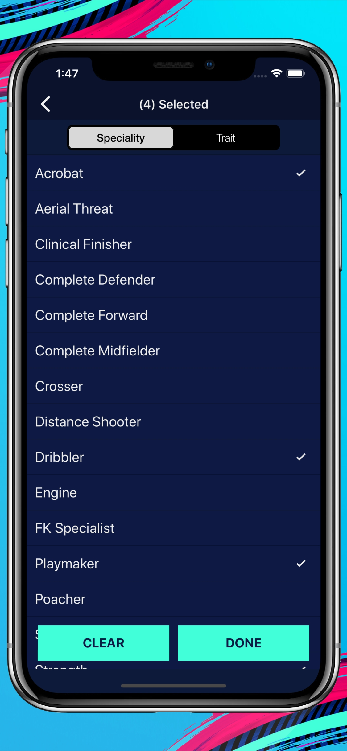 Player Potentials 19