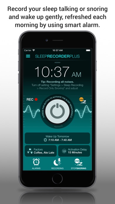 Sleep Recorder Plus Screenshot 1