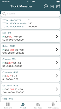 Simple Stock Manager screenshot 2