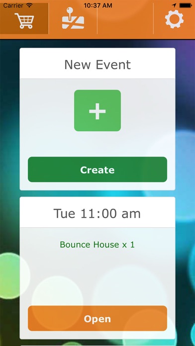 Event Rental Systems Screenshot