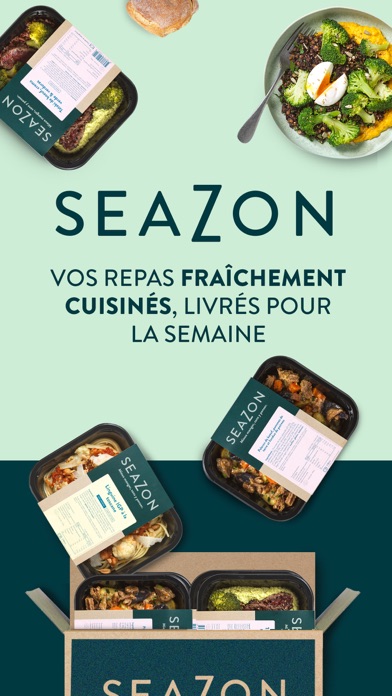 Screenshot #1 pour Seazon - Plats cuisinés livrés