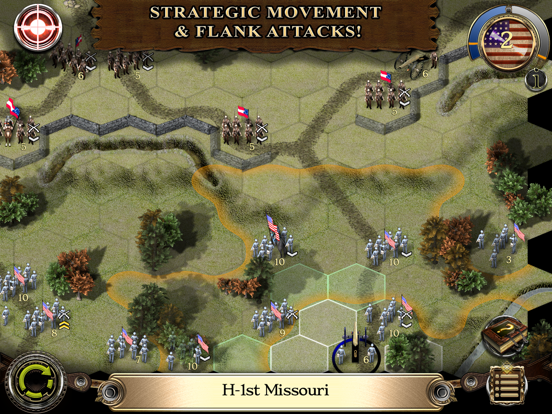 Civil War: 1862 iPad app afbeelding 1