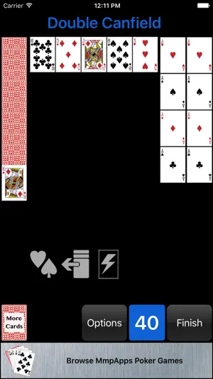Double Canfield Solitaire screenshot 2