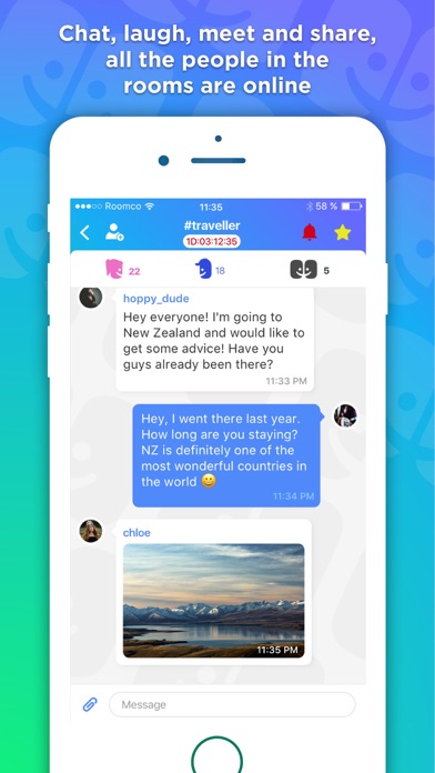 Roomco: chat and communities screenshot 2