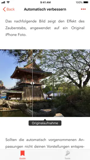 Screenshot von Der Fotoguide auf dem iPhone 3