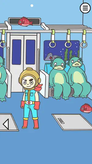 脱出ゲーム 電車で絶対座るマン２ screenshot 2