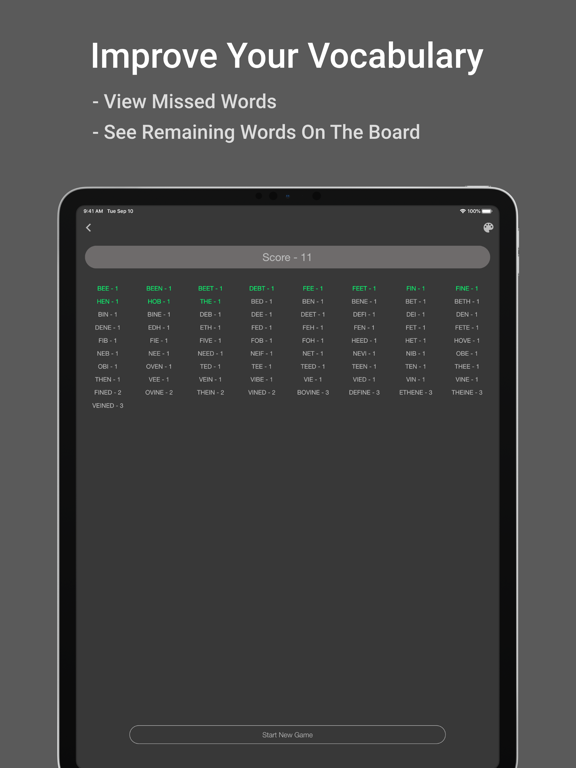 Screenshot #6 pour Muddle - The Clean Word Game