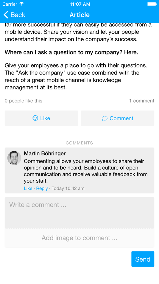 #4. Staffbase Employee App (iOS) 由: Staffbase GmbH