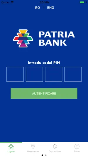 Patria Mobile Banking screenshot 1