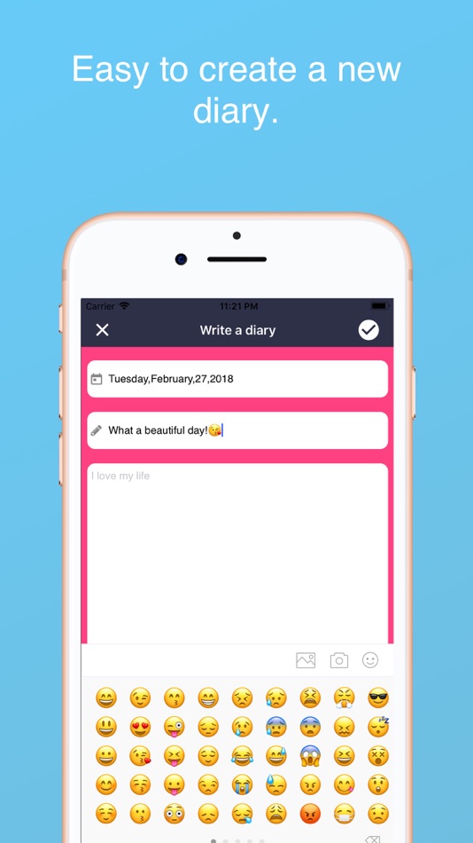 #1. Diary with lock (iOS) 由: Tuyen Bui
