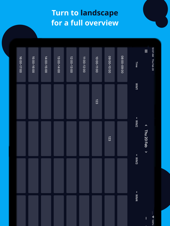 Screenshot #4 pour Planning Pal