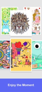 Colorly - Coloring Book & Game screenshot #4 for iPhone