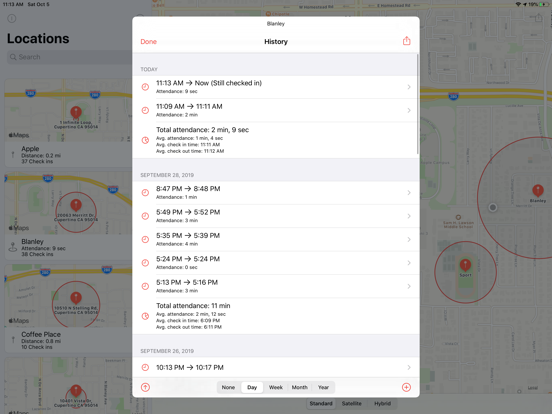 Screenshot #6 pour TimeKeeper - Smart Tracking