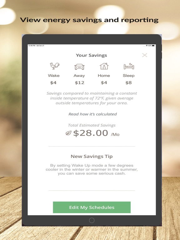 Côr™ Smart Home iPad screenshot 4 - Lifestyle app
