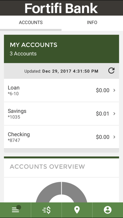 Fortifi Bank Screenshot