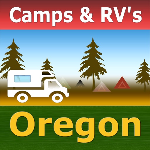 Oregon – Camping & RV spots icon