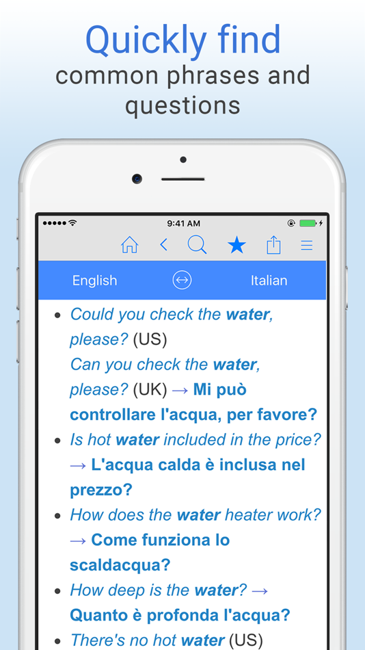 #3. English-Italian Dictionary. (iOS) 由: Farlex, Inc.