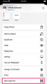 QR Code (Pro) screenshot