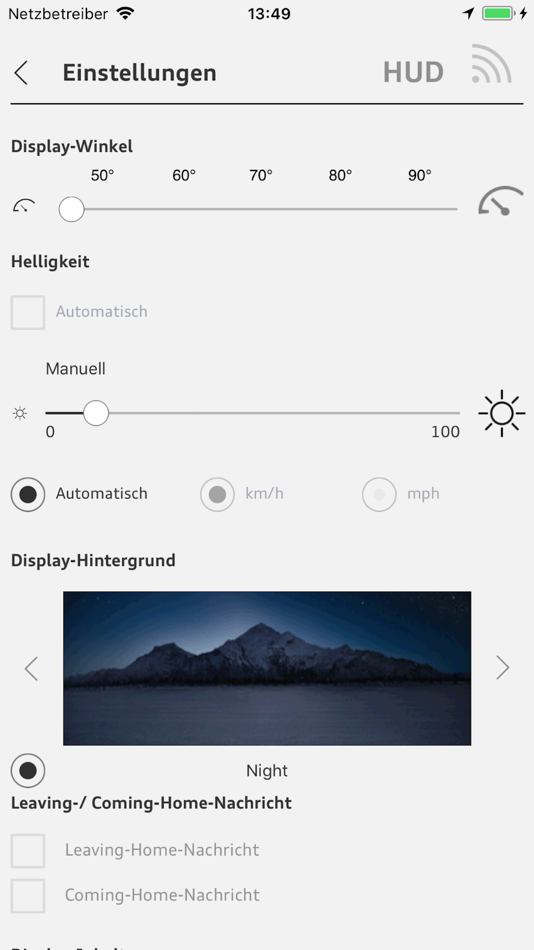 #4. Head-up Display (iOS) 由: AUDI AG
