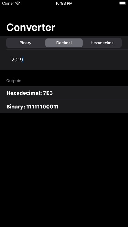 Number System Converter