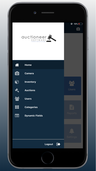 Auction Software Cataloging Screenshot