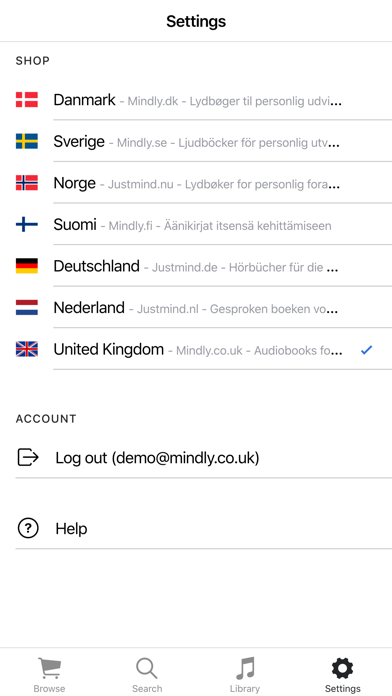 App screenshot
