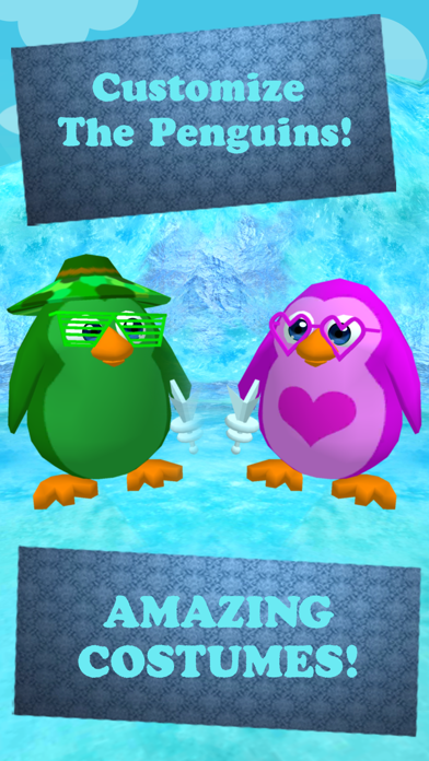 Penguin Run 3D HD Screenshot