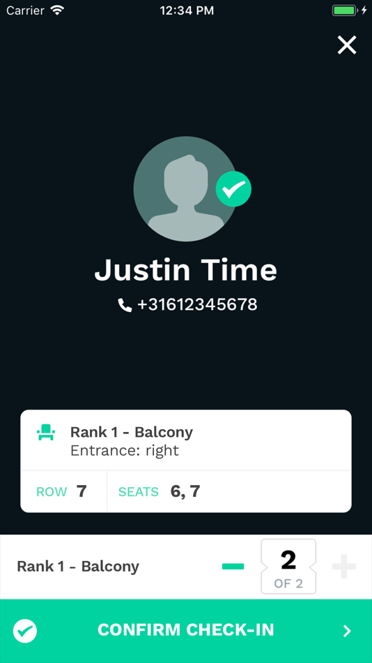 #1. GET IN - Ticket Scanner (iOS) By: CM.com