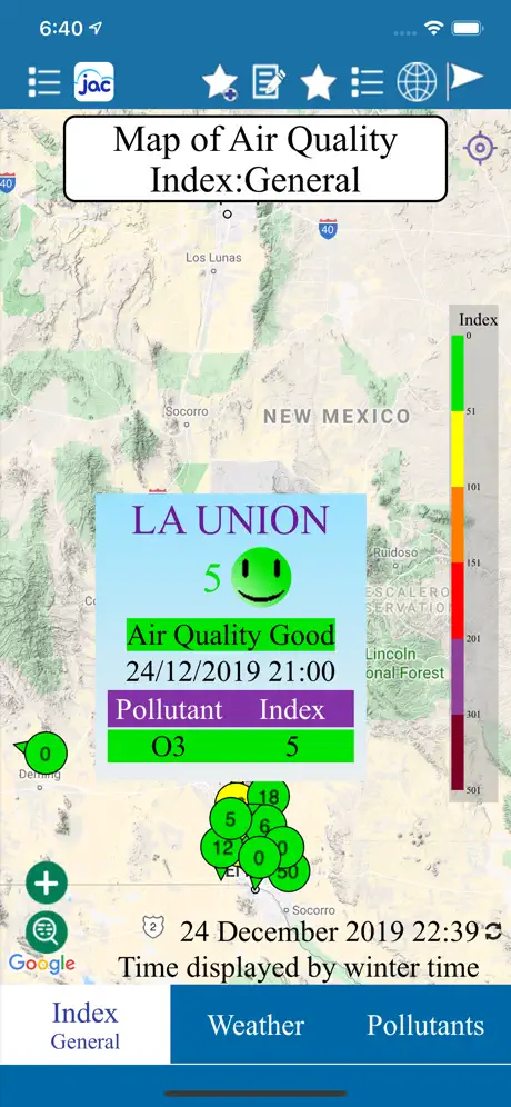 Paso del Norte AQI