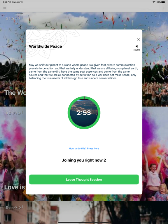 MINDALA iPad screenshot 4 - Health & Fitness app