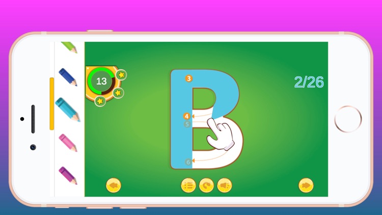 Letter Game for Children learn