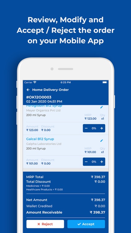 eVitalRx - Pharmacy Billing