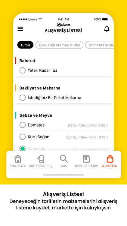 Lokma - Yemek Tarifleri screenshot-4