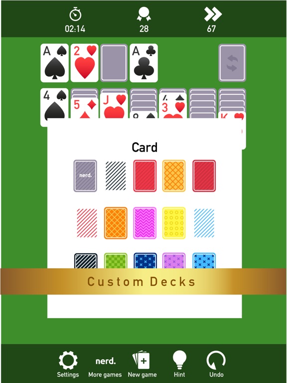 Screenshot #6 pour Quickie Solitaire