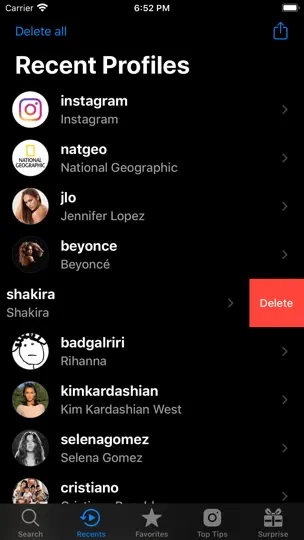 Capture d'écran de Story Saver ∞ sur iPhone 7