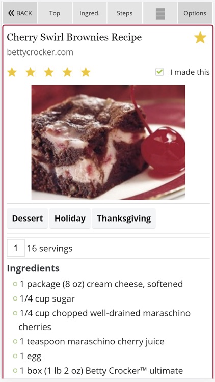 Copy Me That recipe manager