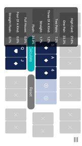 Pocket Poker Odds screenshot