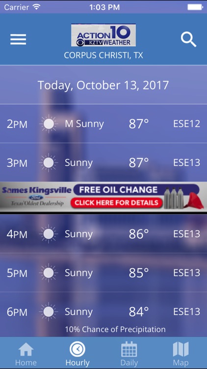 KZTV Weather