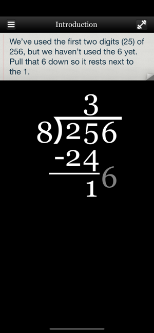 ‎Long Division Touch Screenshot