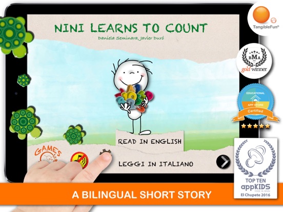 Screenshot #4 pour Nini learns to count Italian