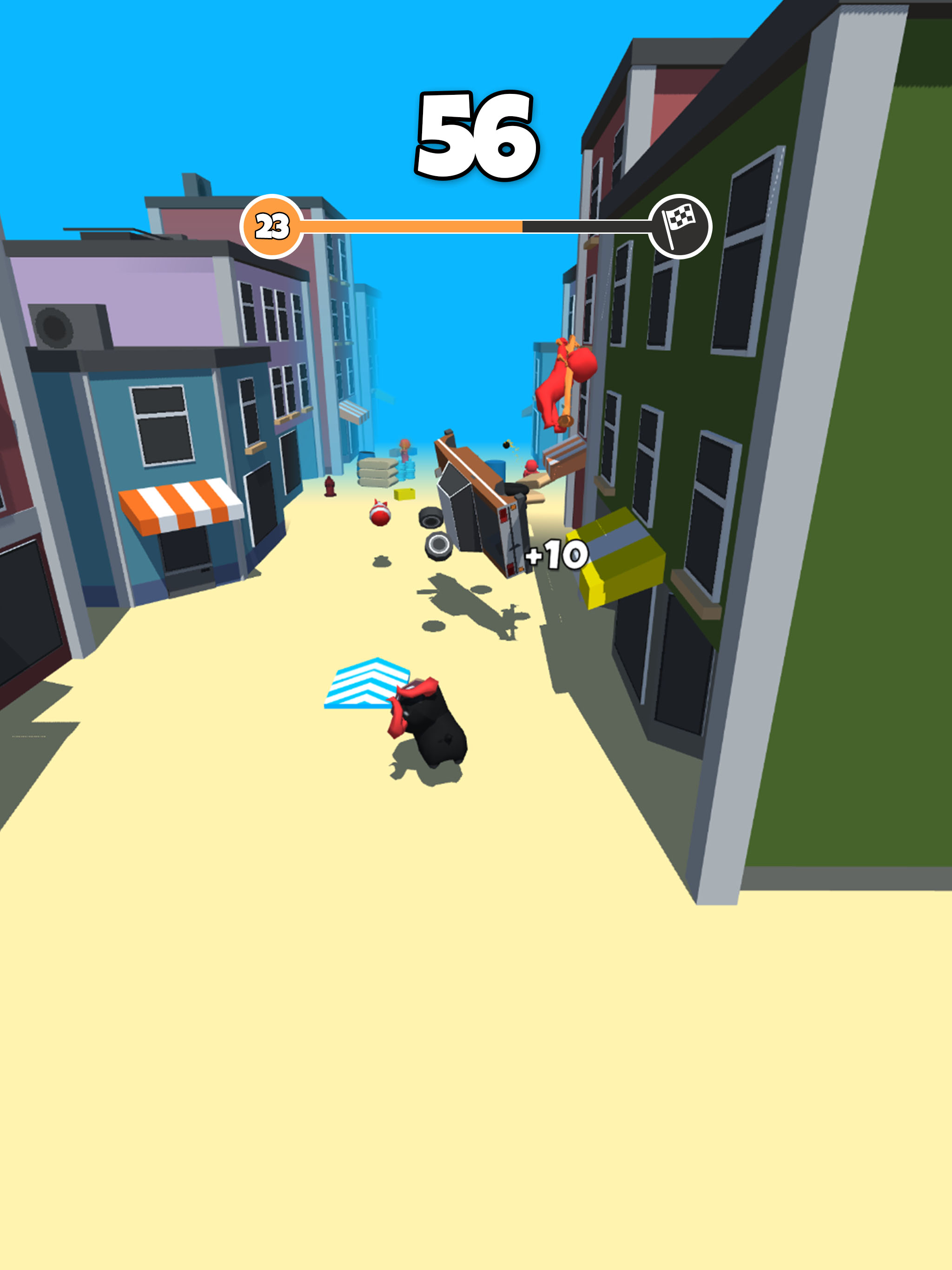 Angry Bull Chase