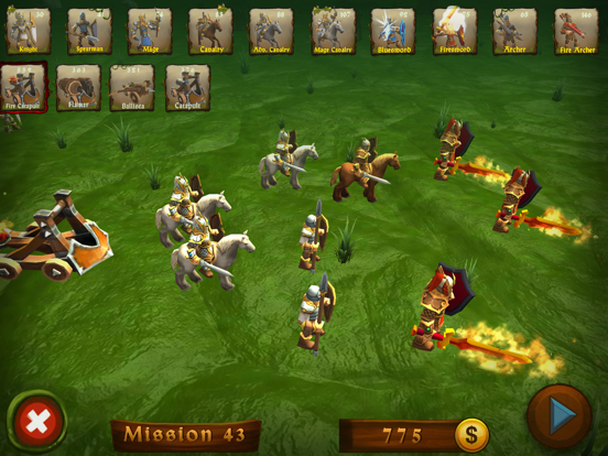 Screenshot #4 pour Knights vs Dragons Battle Sim