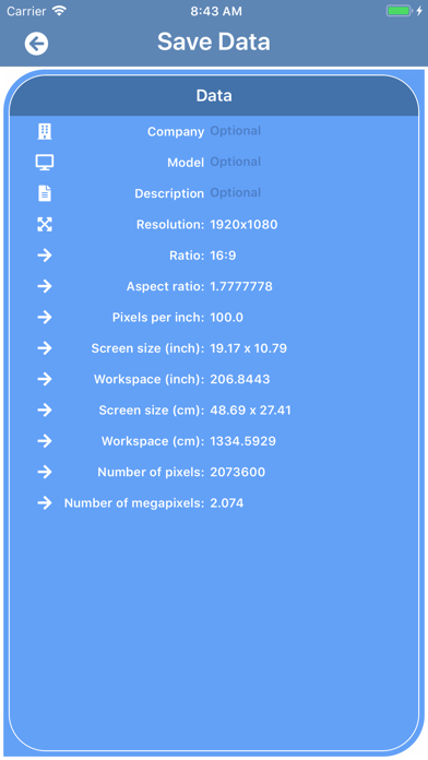 DPI Calculator by Fefercode screenshot 4