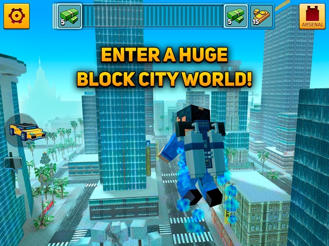 Block City Wars: Mafia Town」をApp Storeで